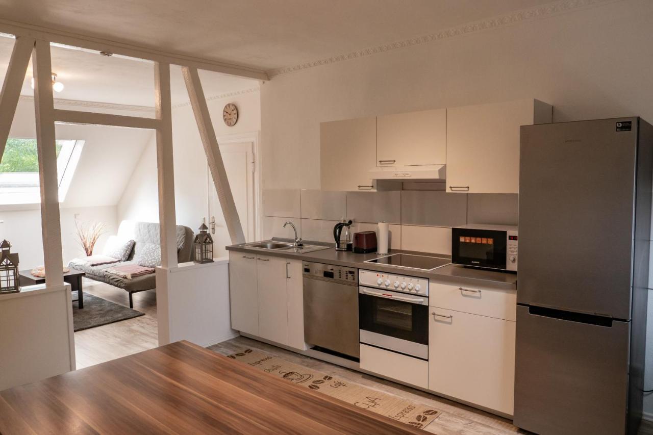 Appartment Rheinaue ดุยส์บูร์ก ภายนอก รูปภาพ